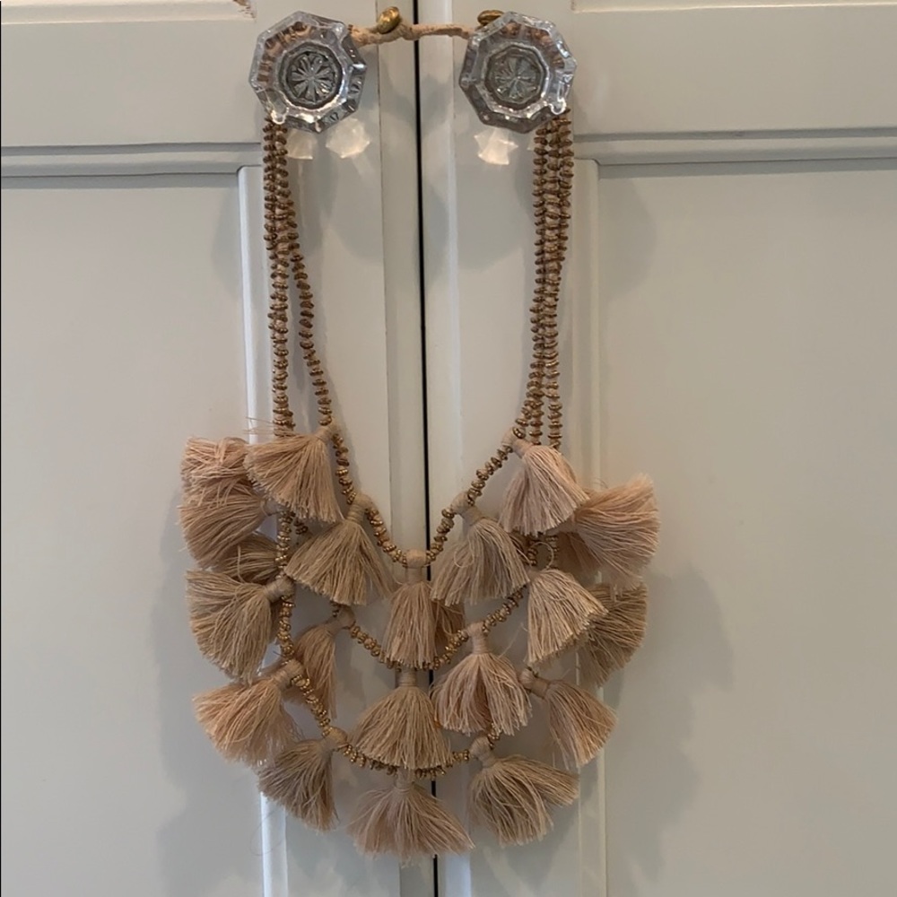 Tassel necklace